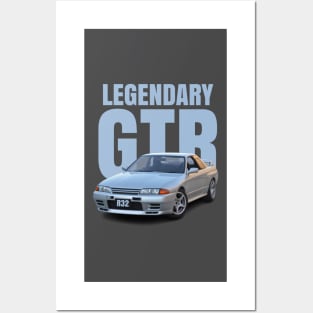 Skyline GTR R32 Posters and Art